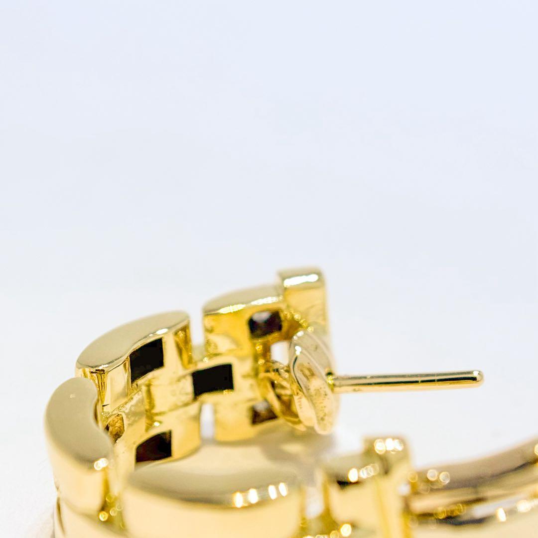⚪︎Cartier マイヨンパンテール ダイヤ ピアス YG750 7.2g