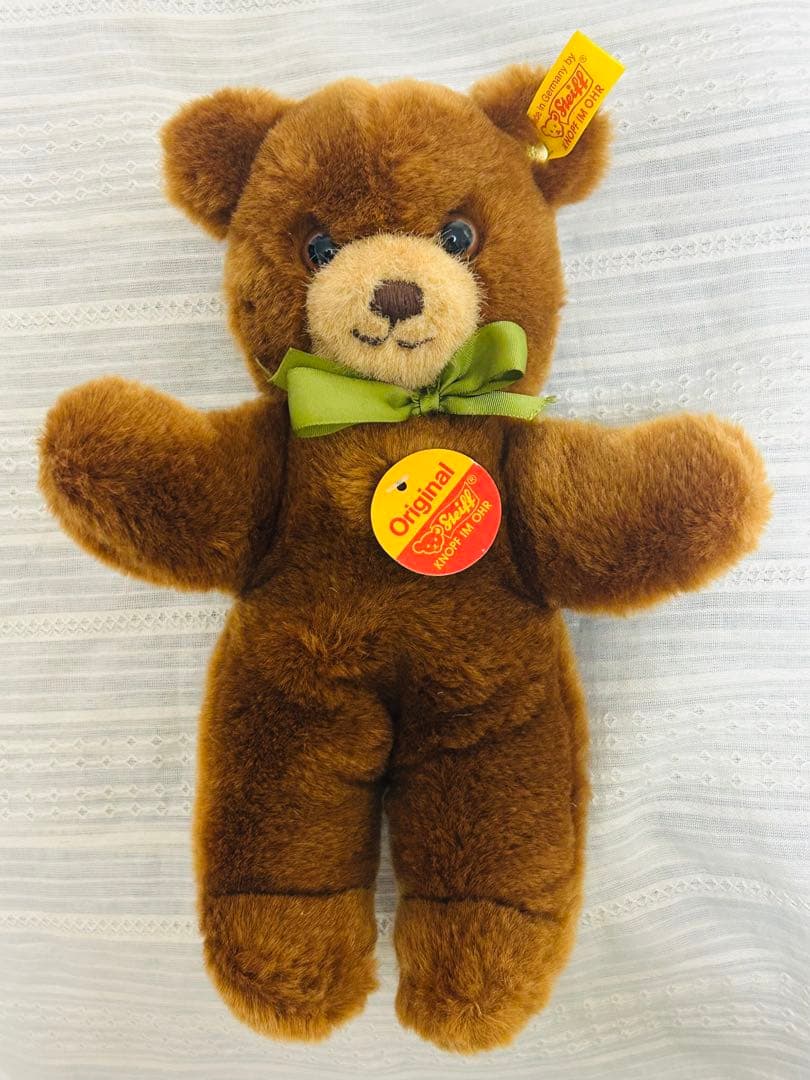 Steiff ブラウン ぬいぐるみ 約24㎝