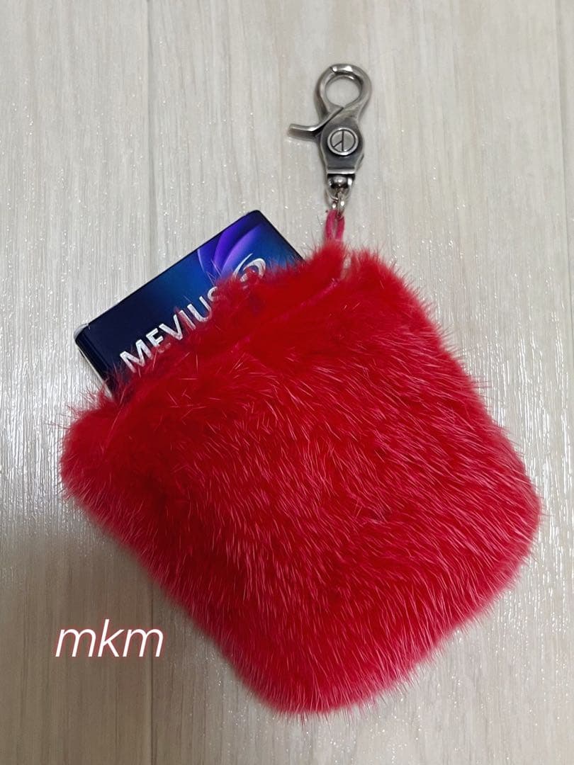 Peaceminusone Fur Case ファーケース RED