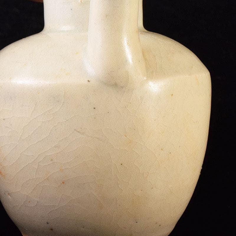 朝鮮美術　李朝　高麗白磁　水注瓶　V　R7909