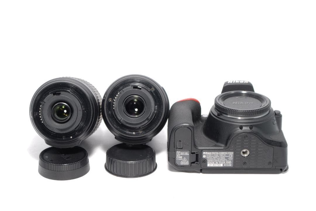 ✨Nikon D5600 ✨Wレンズ✨ショット数極小✨初心者モデル✨一眼レフ