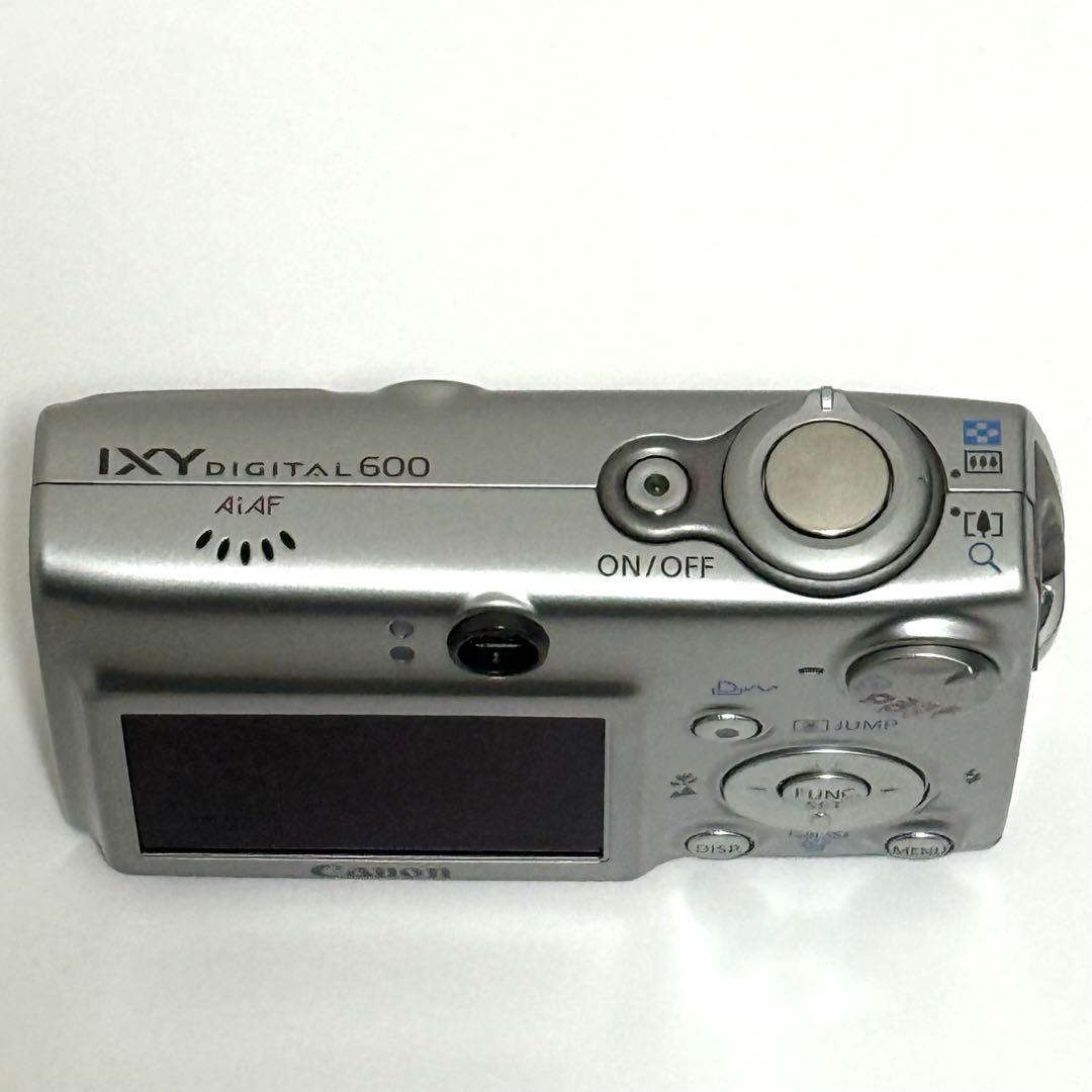 【美品】Canon IXY DIGITAL 600 シルバー デジカメ