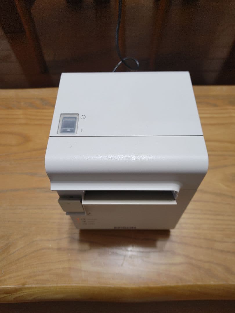【動作OK】EPSON レシートプリンター TM-L90 　ACアダプター付