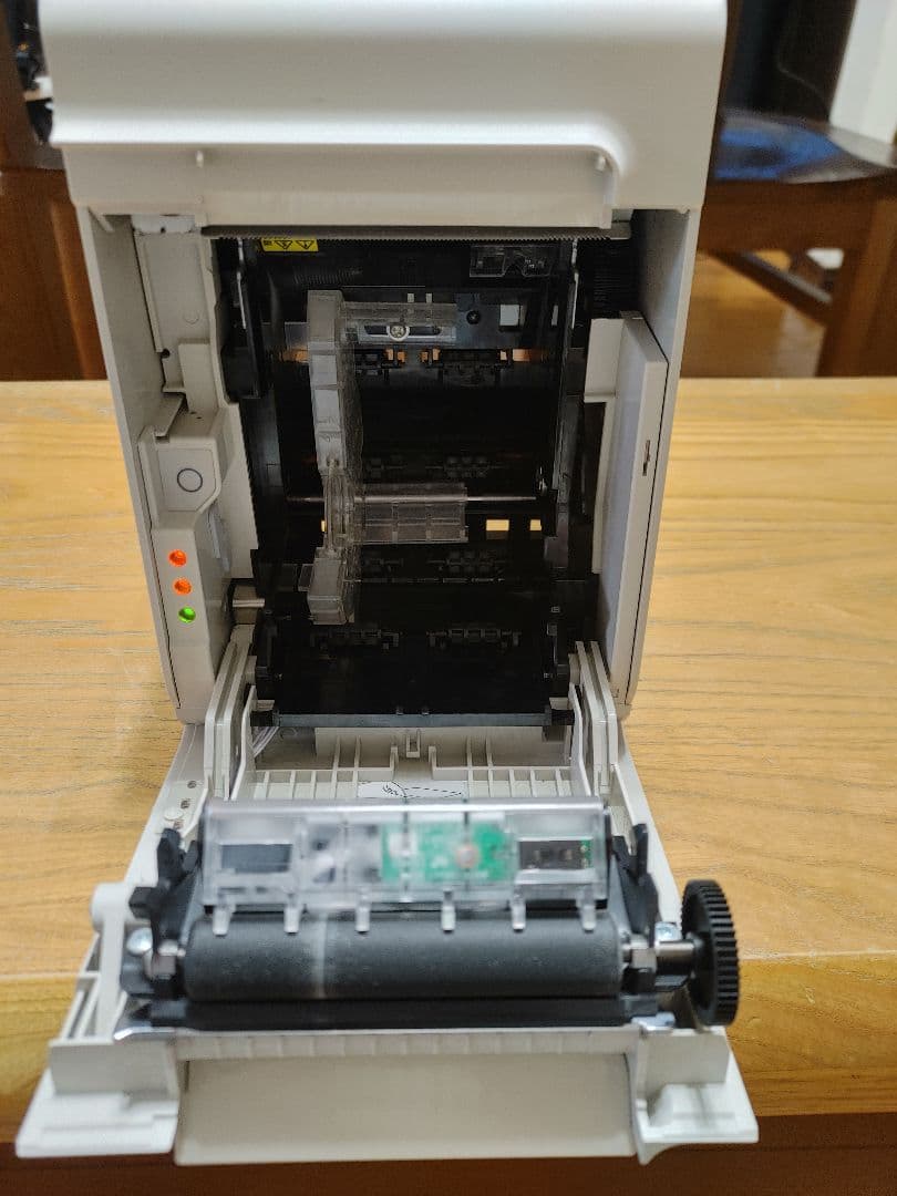 【動作OK】EPSON レシートプリンター TM-L90 　ACアダプター付