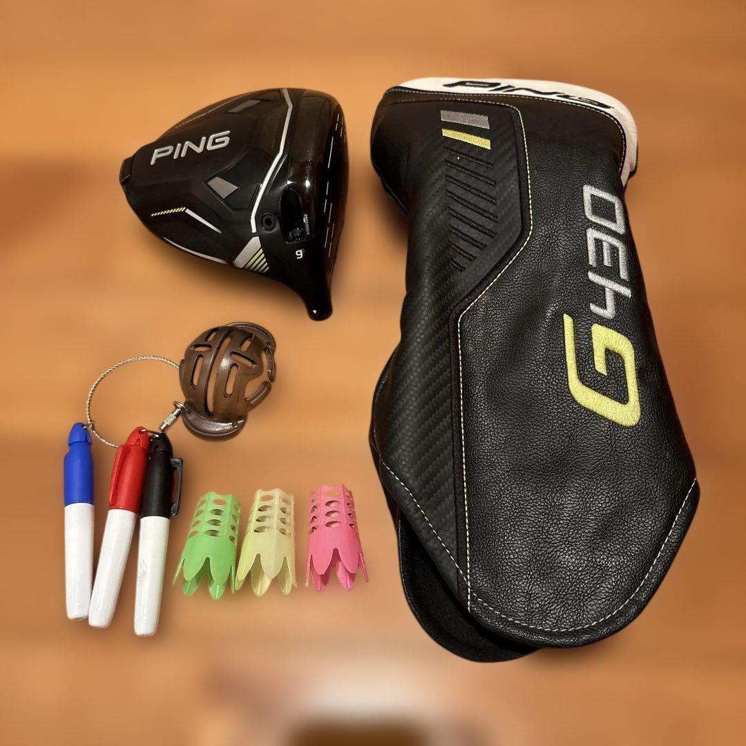 ピン PING G430 MAX 10K 9.0° ドライバーヘッドおまけ付き