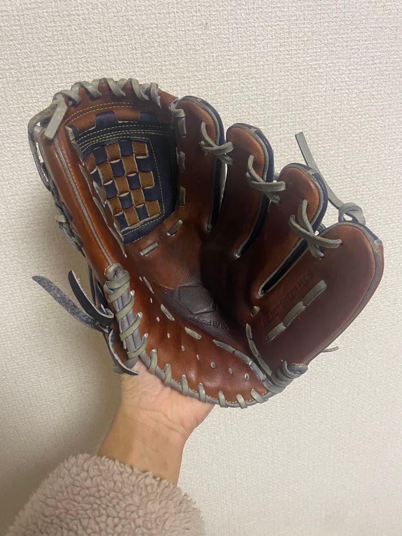 野球　メトリクス硬式用グラブ　内野手用　店舗別注