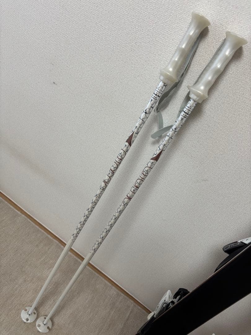 ATOMICスキー板145 ポール セット