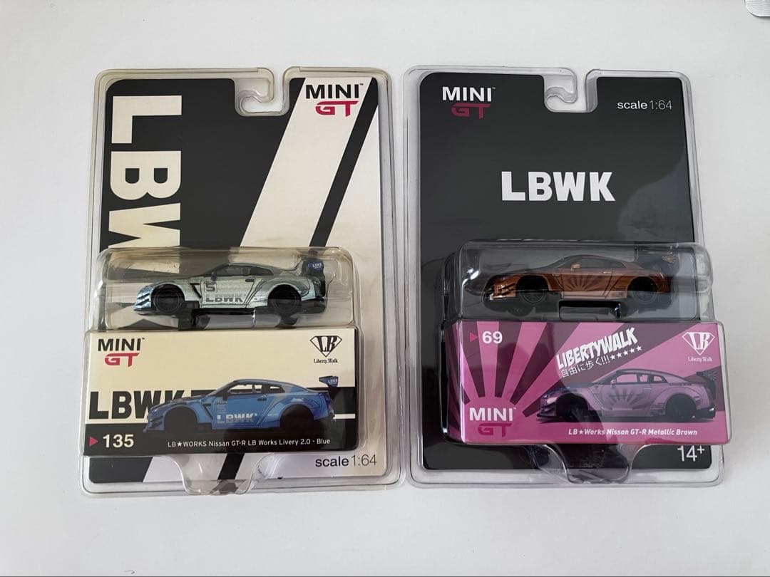 t*n様 LBWK MINI GT Nissan GT-R No.135 No.