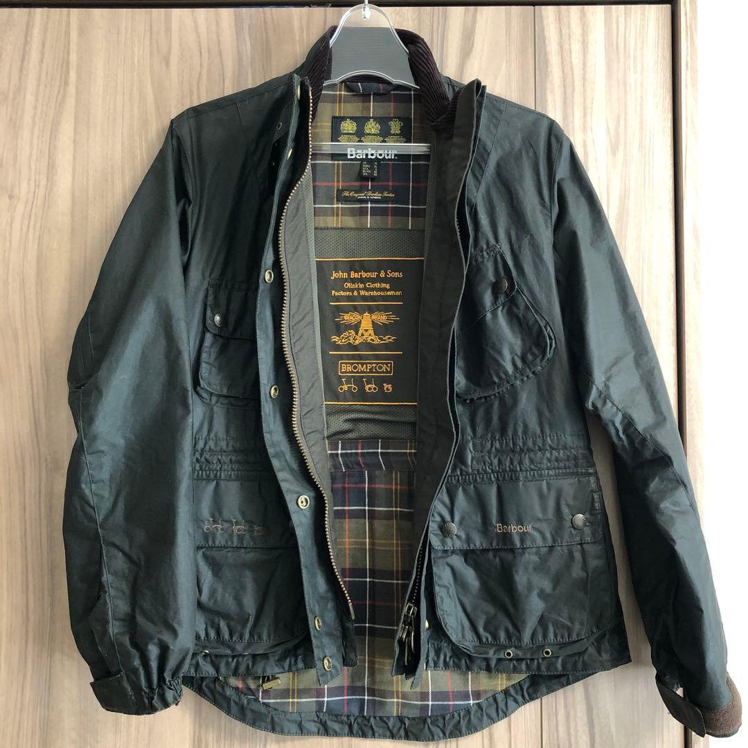 ウェア Brompton Barbour Classic Wax Jacket