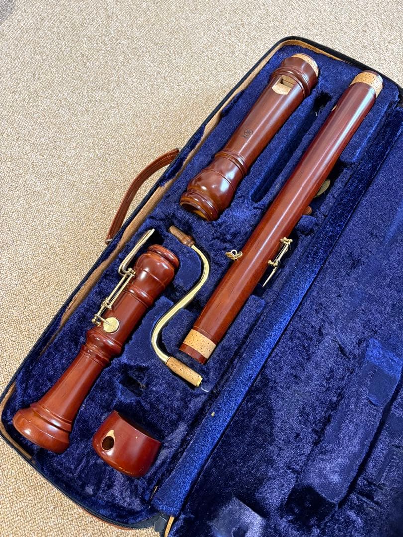 YAMAHA YRB-42 バスリコーダー 管楽器 ケース等付属