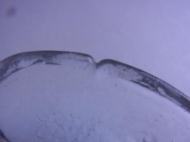 戦前　金魚型　ガラス　ぺろぺろ　とろとろ　古い菓子型　昭和初期　大正　型吹き