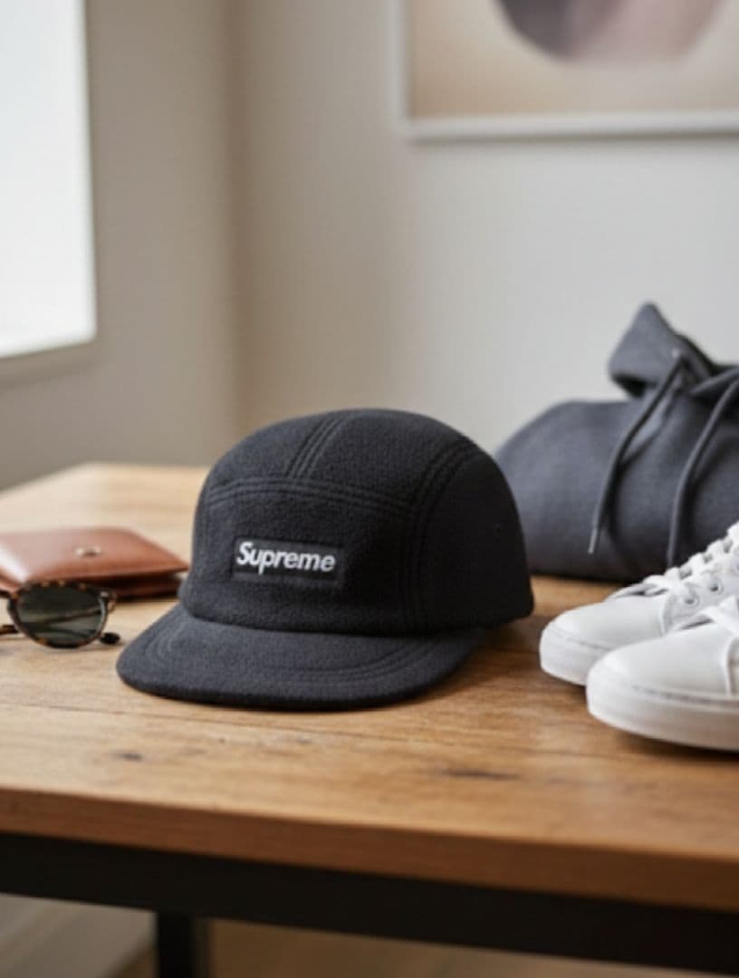 Supreme フリースキャップ