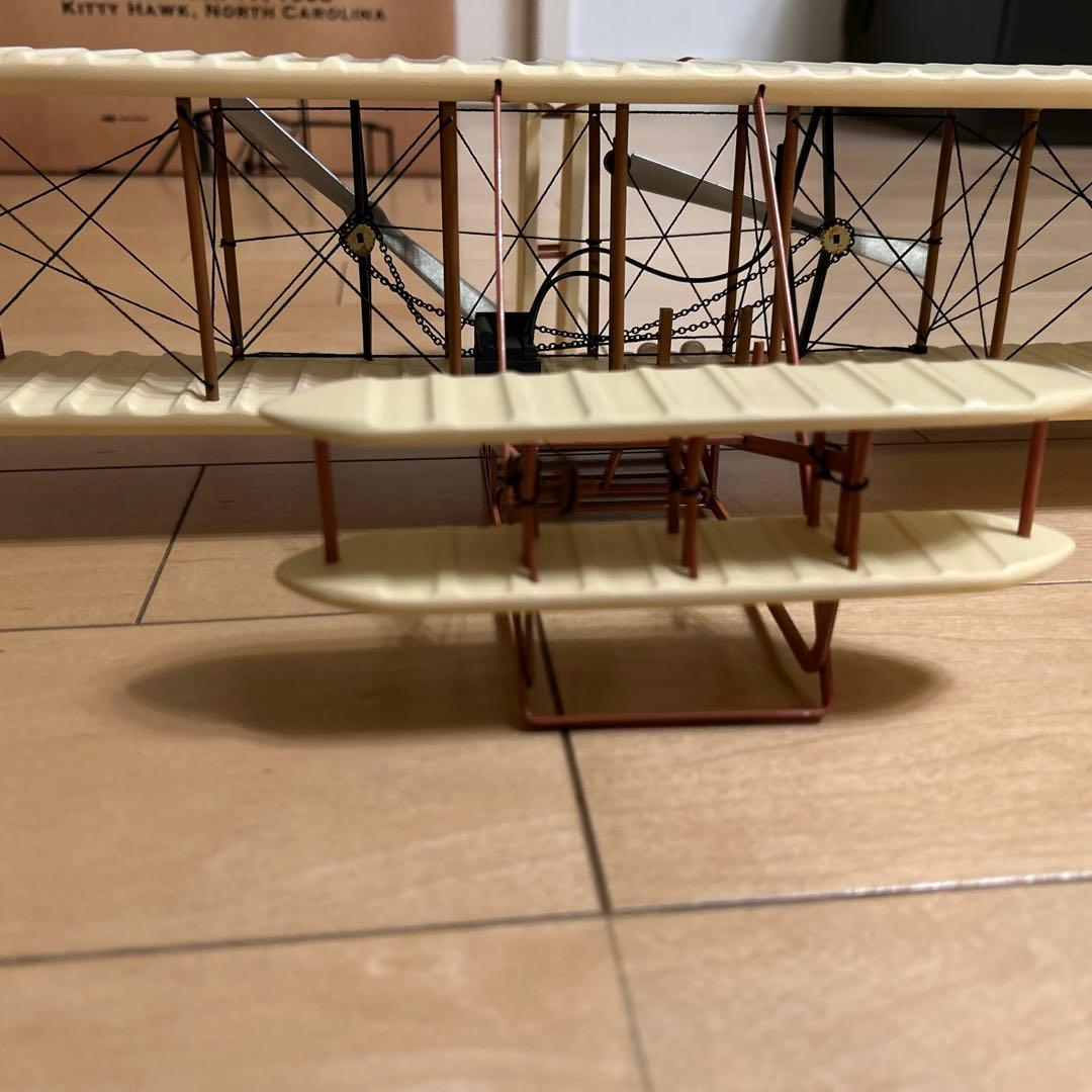 x*3様 キティホークフライヤー ライト兄弟 1903 飛行機 模型 オブジェ