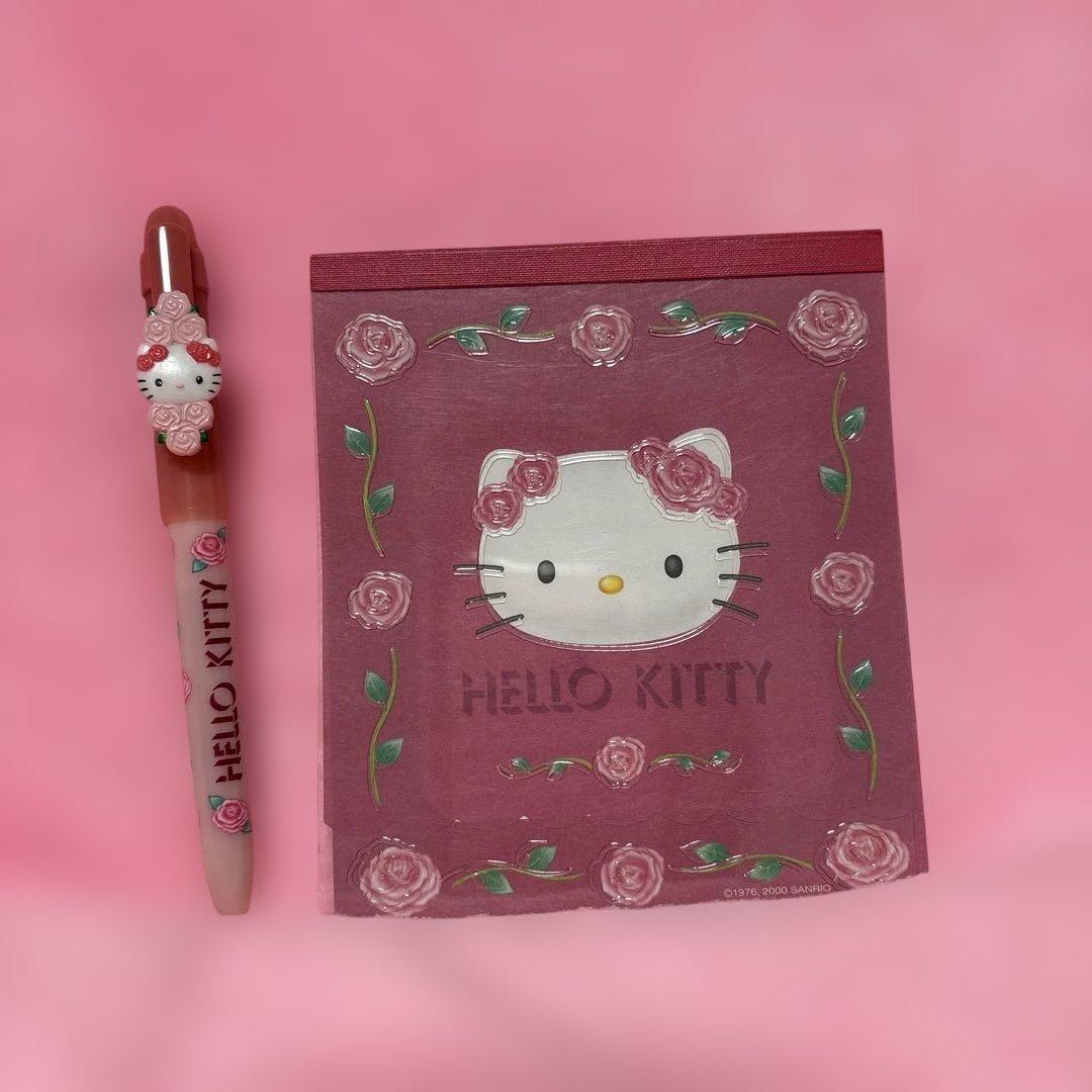 ハローキティ 多機能ボールペン(シャーペンとボールペンの2ウェイ)おまけ付き