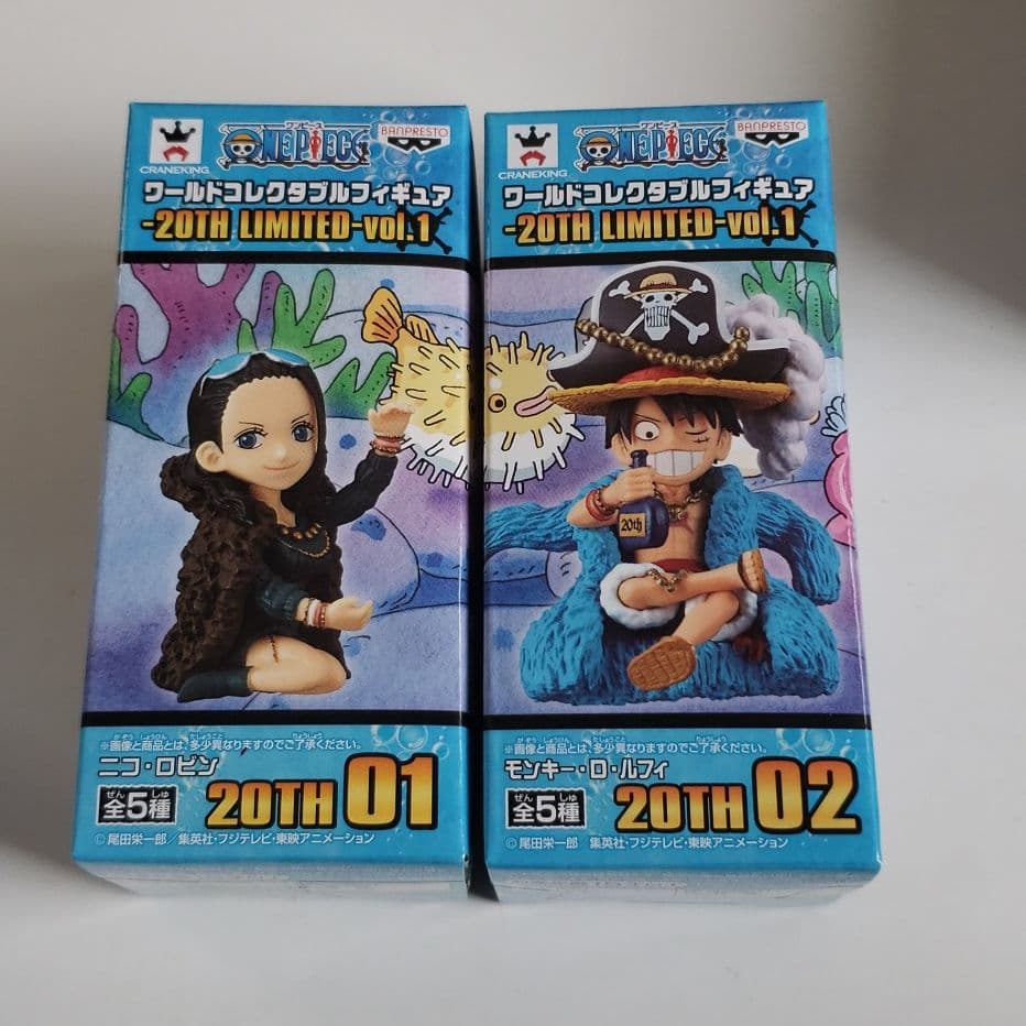 貴重!!ワンピース ワーコレ コレクタブルフィギュア 20th limited