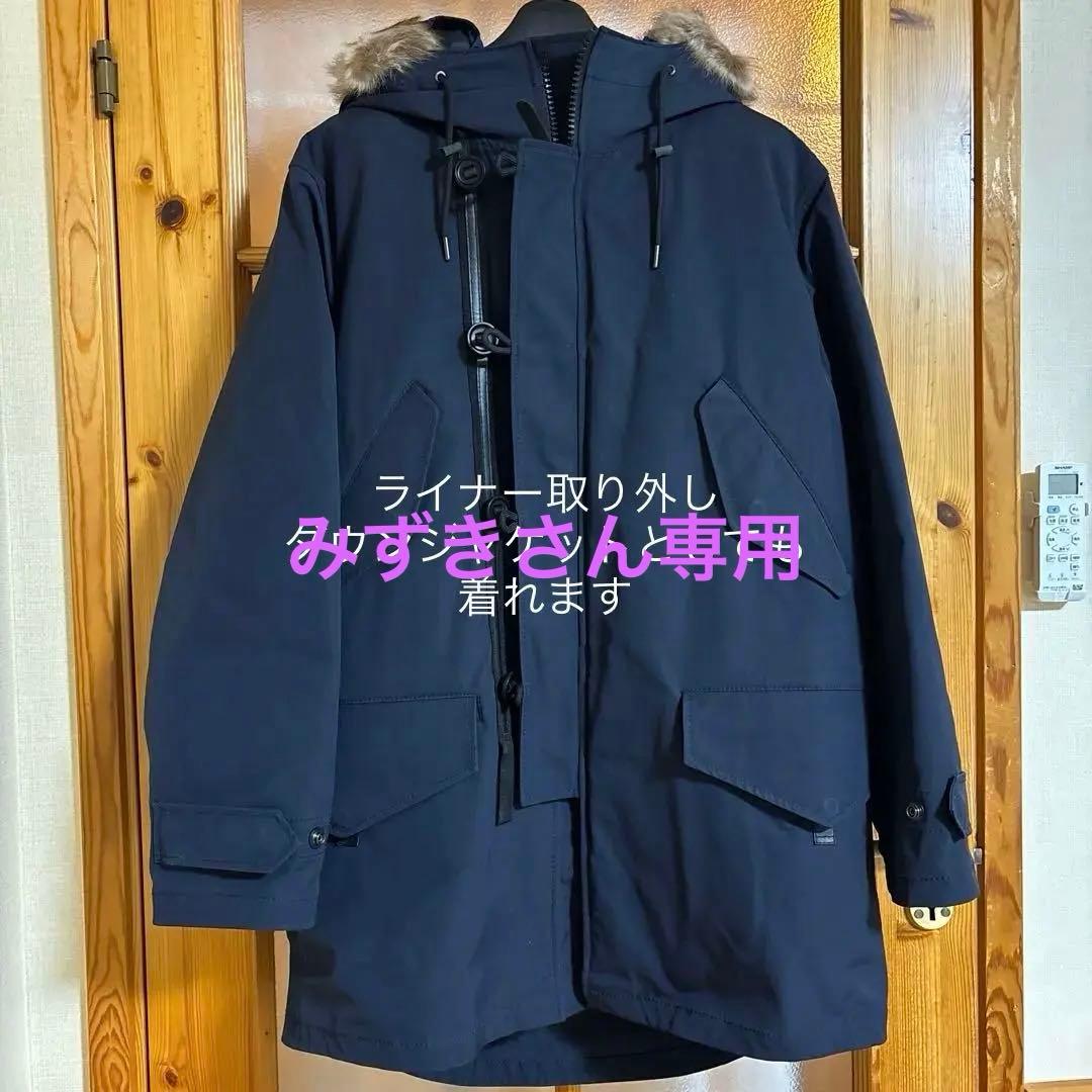 極美品 コーチ COACH コート 3way モッズコート ダウンライナー ラム