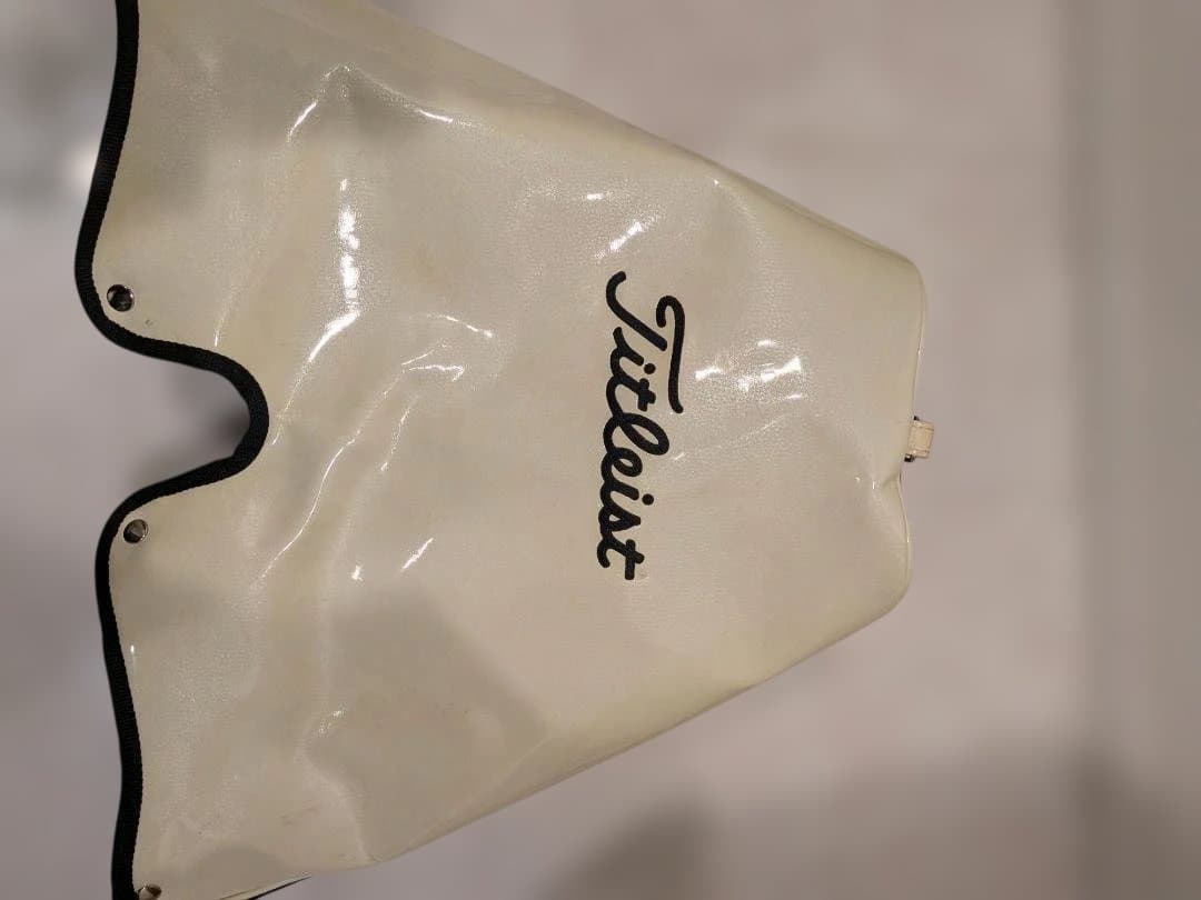 Titleistキャディバッグ CB610WT ホワイト/ブラック ツアーモデル