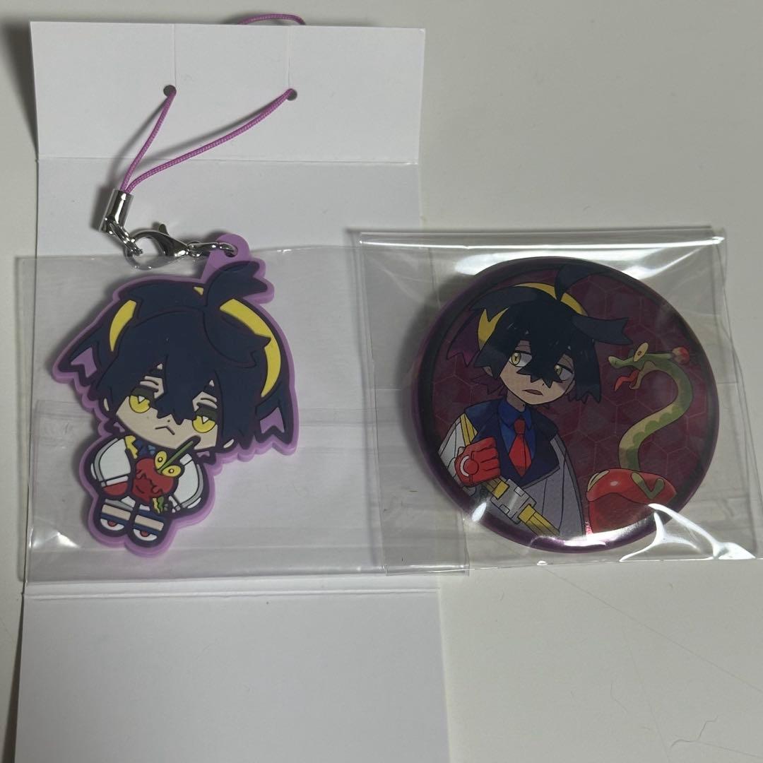 ポケモン スグリ ラバーストラップ 缶バッジ