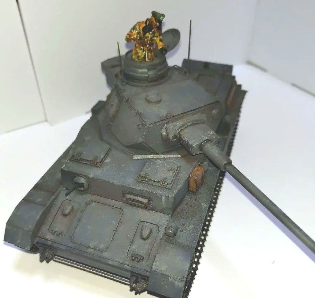 タミヤ　1/35　ドイツ戦車　　　　 Ⅳ号F2型　 塗装済み完成品