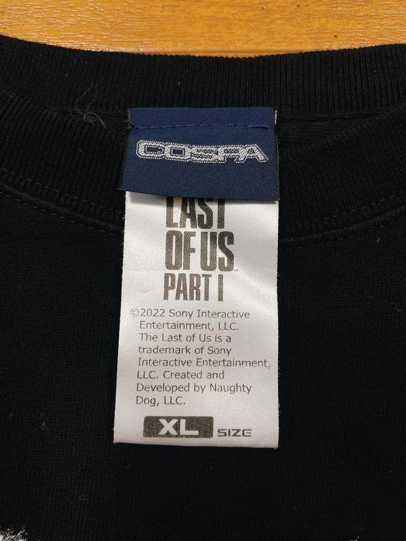 The Last of Us Tシャツ ブラック XLサイズ COSPA コスパ