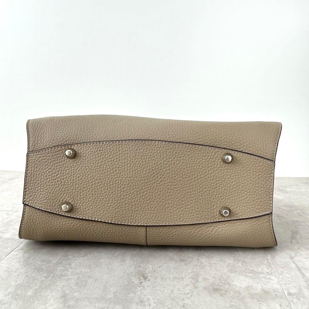 【極美品✨️】HAYNI Crymit ハンドバッグ 2wayバッグ グレージュ