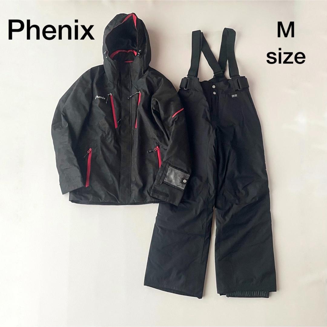 5489【美品】フェニックス 上下セット ジャケット パンツ 中綿入り ブラック