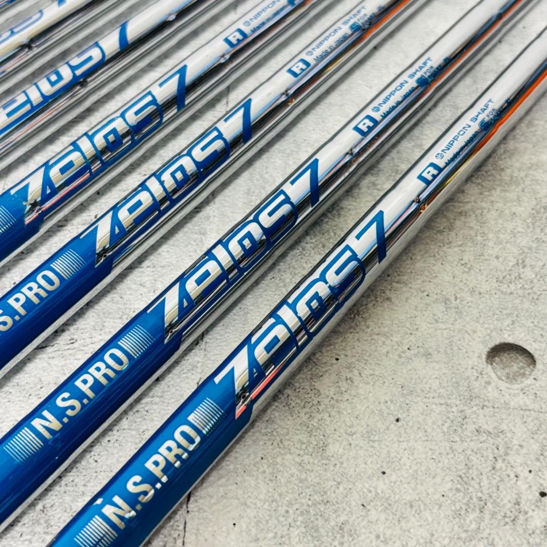 N.S. Pro Zelos 7 アイアンシャフト 7本 日本シャフト