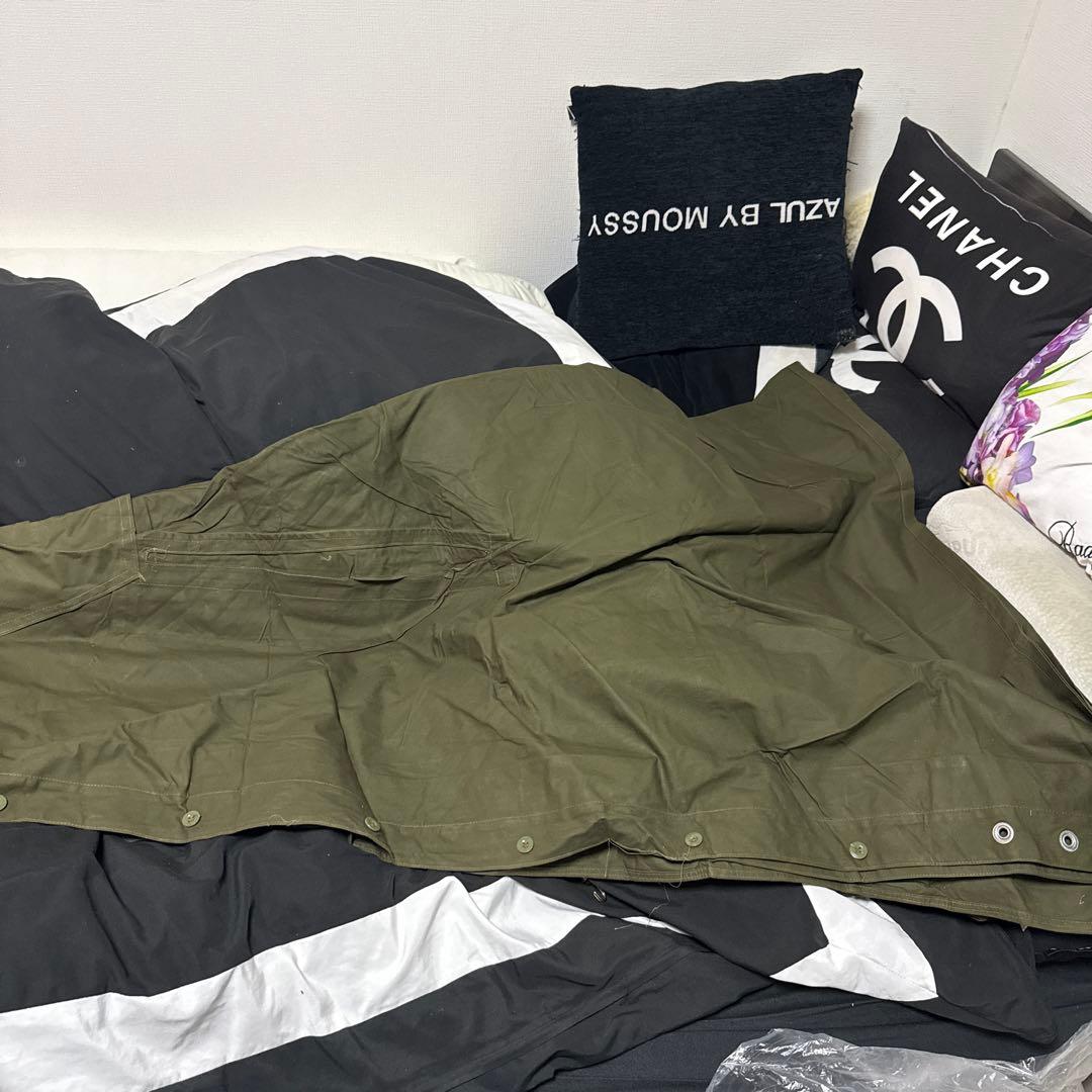 ポーランド軍ポンチョテント❗️ ポンチョ２枚❗️