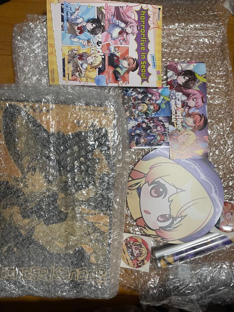 韓国限定　ホロライブ　パッケージ　音乃瀬奏　グッズセット　新品、未使用