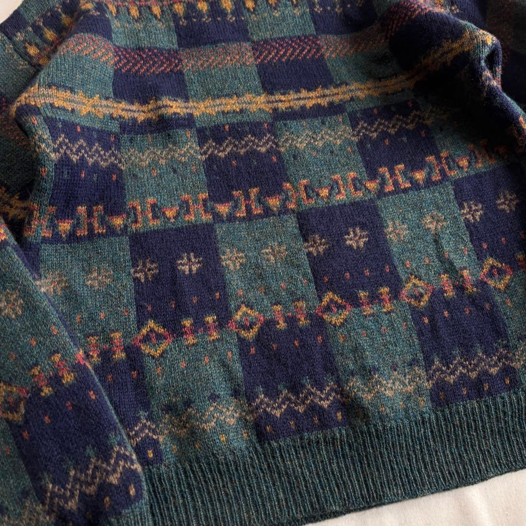 トップス 80s-90s WOOLRICH wool100% nordic knit