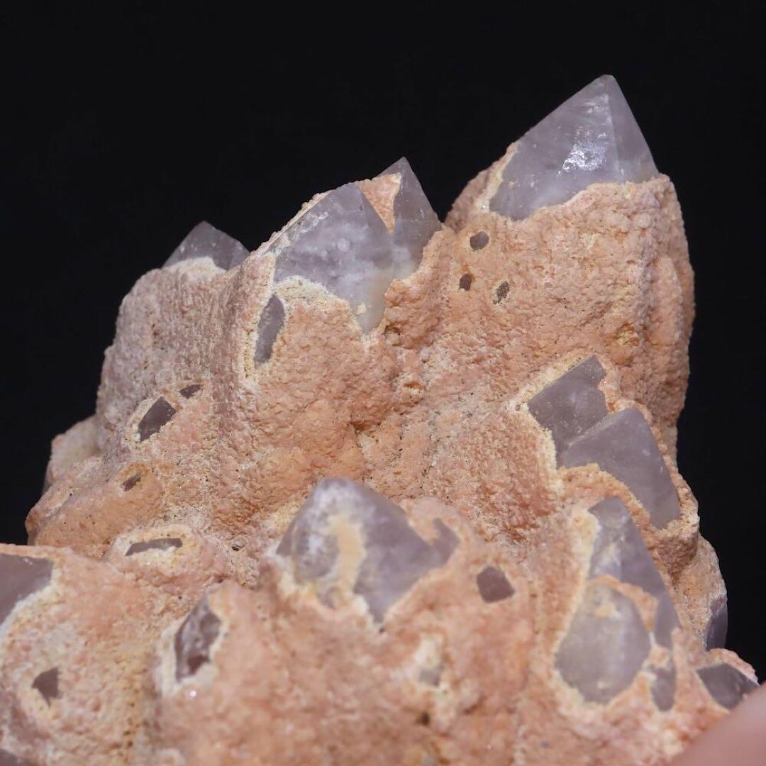 ロードクロサイト in クォーツ 菱マンガン鉱 308.3g RDCT046