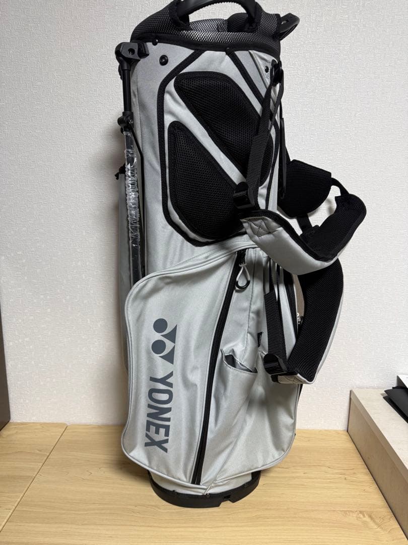 YONEX キャディバッグ レッド/シルバー