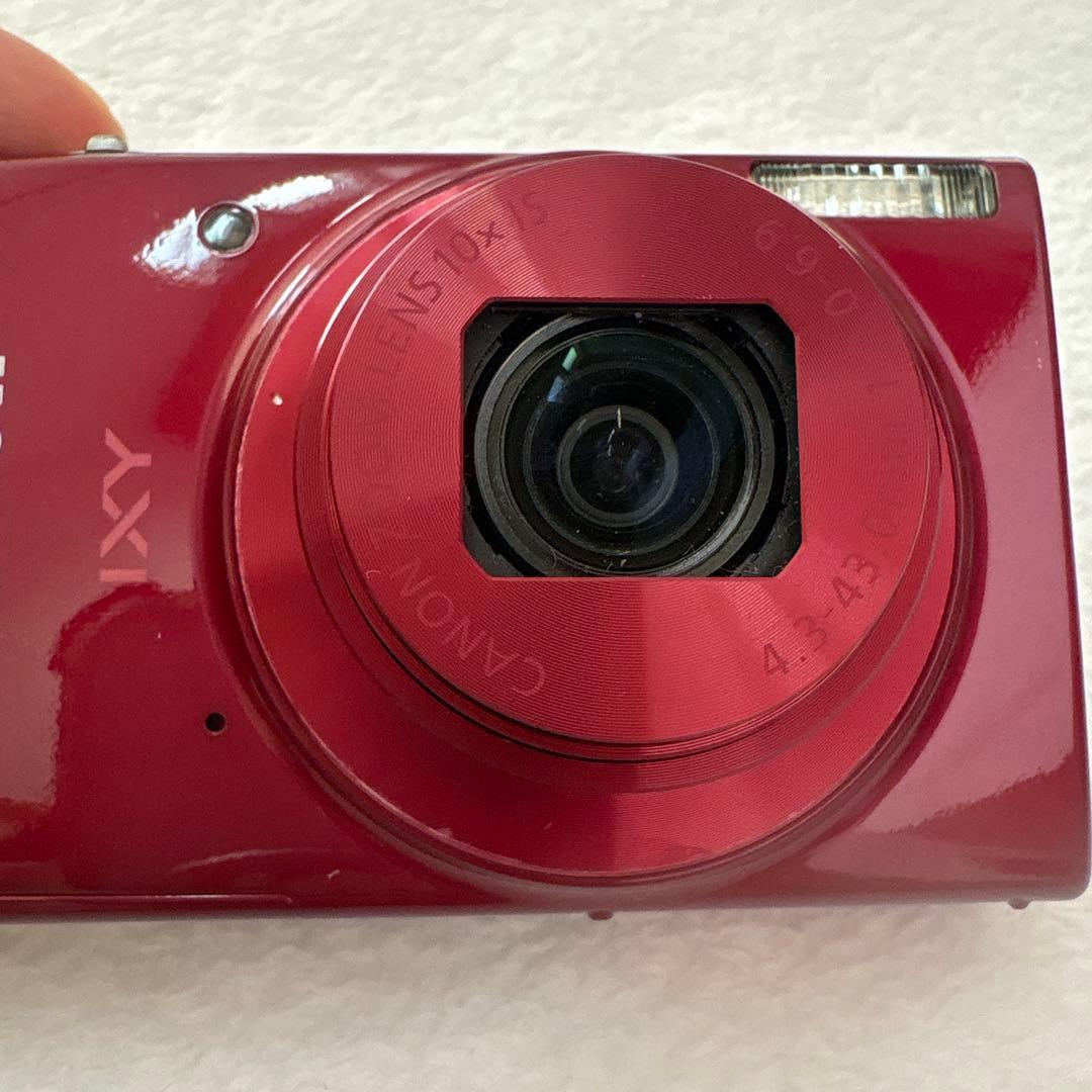 Canon IXY 190　レッド　赤　デジカメ　キャノン　エモい　平成