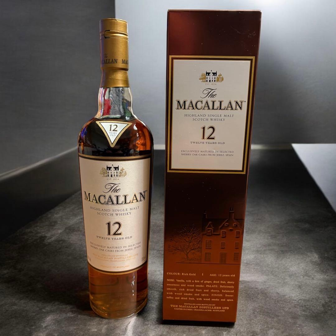 The Macallan 12年 ハイランドシングルモルトウイスキー