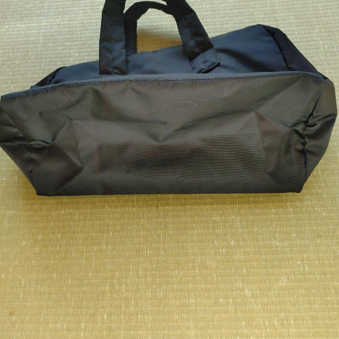 コムデギャルソン　黒のナイロンバッグ