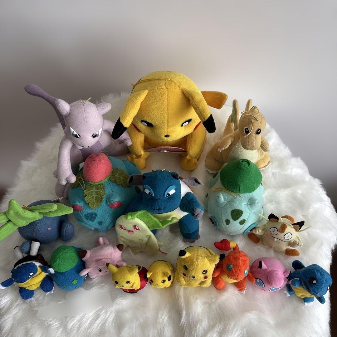ポケモンのぬいぐるみ達
