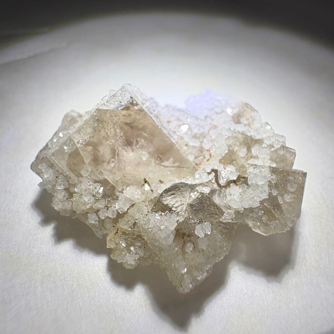 459 イギリス　UK レディアナベラ鉱山　レモンメレンゲポケット　フローライト