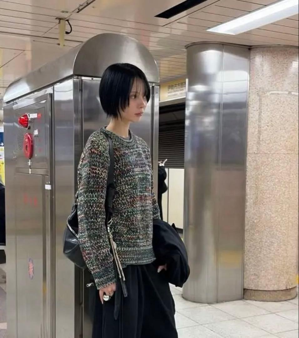 【新品】gadid anoniem DIDI / MULTI セーター 00