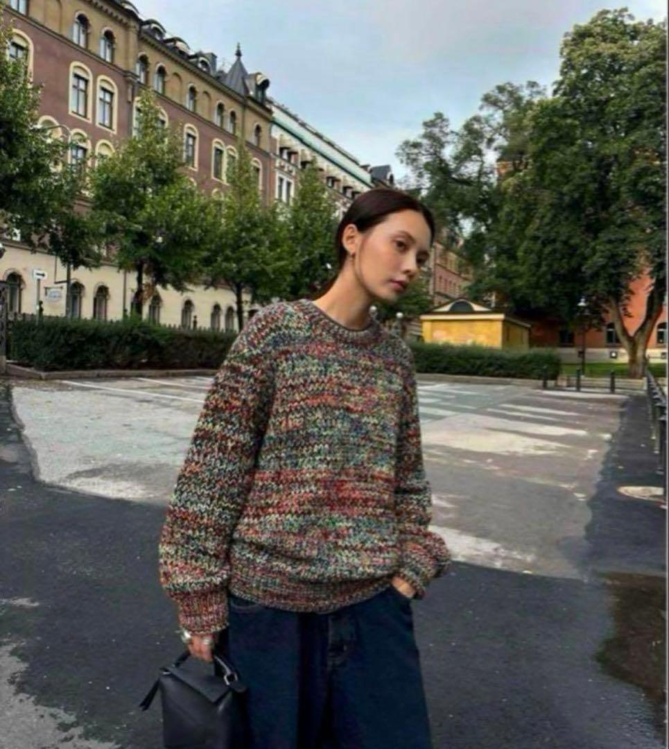 【新品】gadid anoniem DIDI / MULTI セーター 00