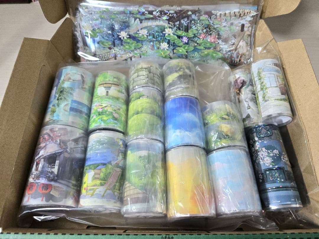 海外マステ　風景マステ　装飾マステ　背景マステ　まとめ売り　おまけ付き