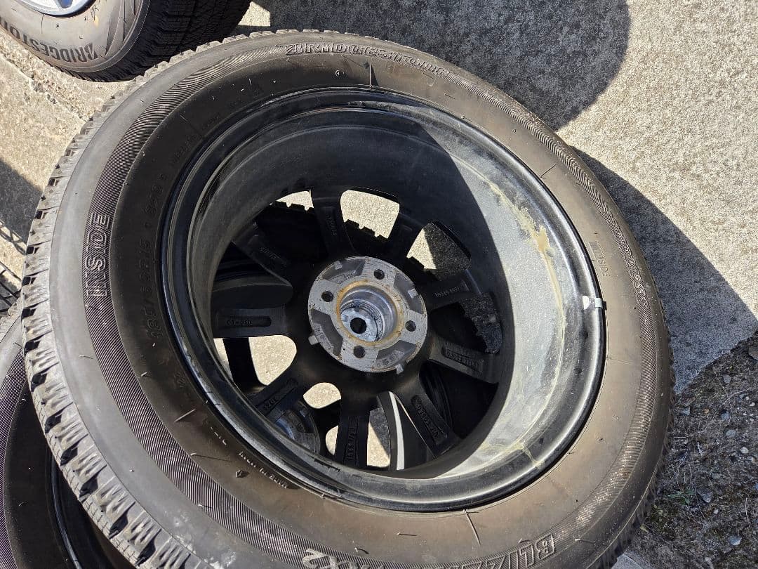 185/60R15 VRX2 スタッドレスタイヤホイールセット ヤリス 送料込み