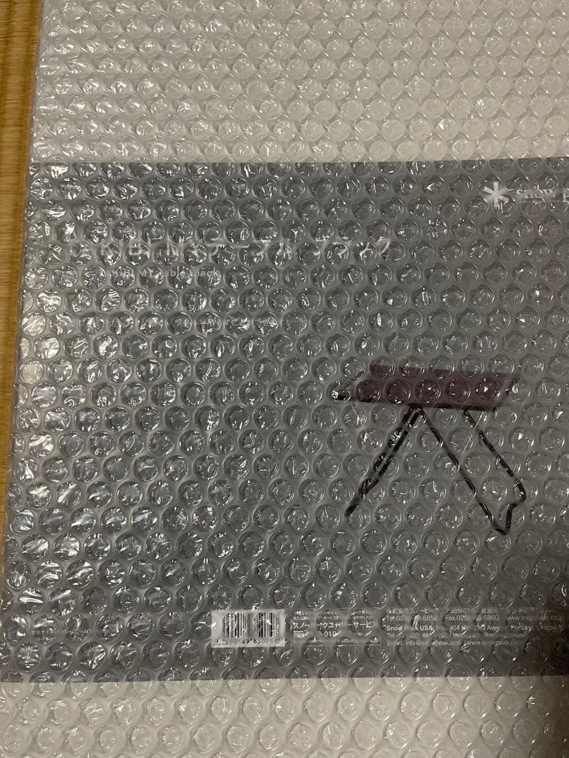 【新品未使用】スノーピークの雪峰祭限定TAKIBIMYテーブルブラック③