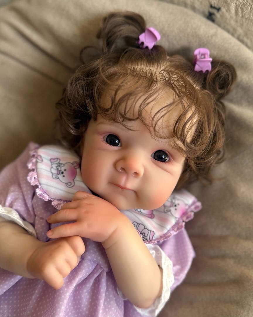 ★新品★リボーンドール キュン顔ベビーちゃん♥47cm
