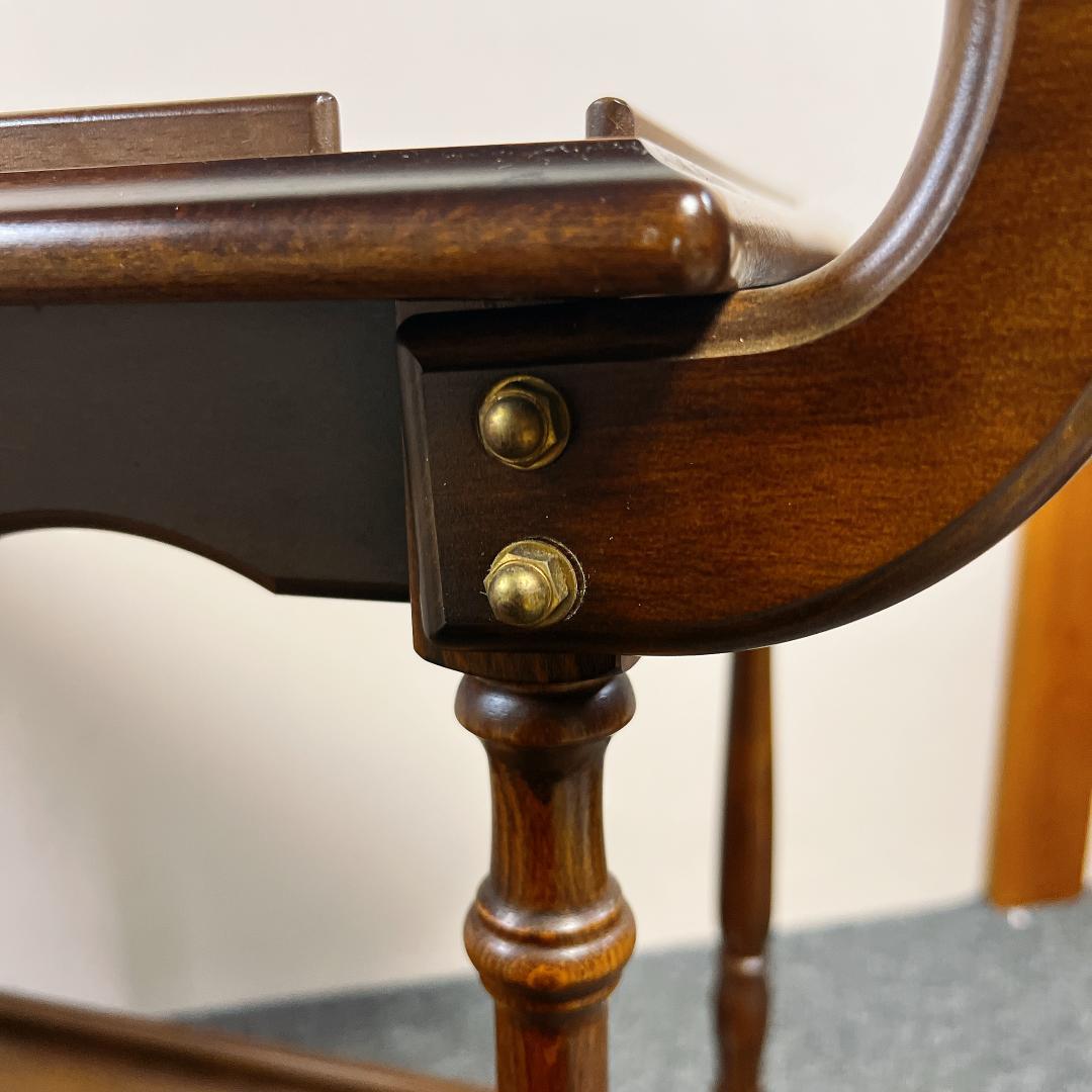 稀少 オールド カリモク ワゴン キッチンワゴン テーブル キャスター付