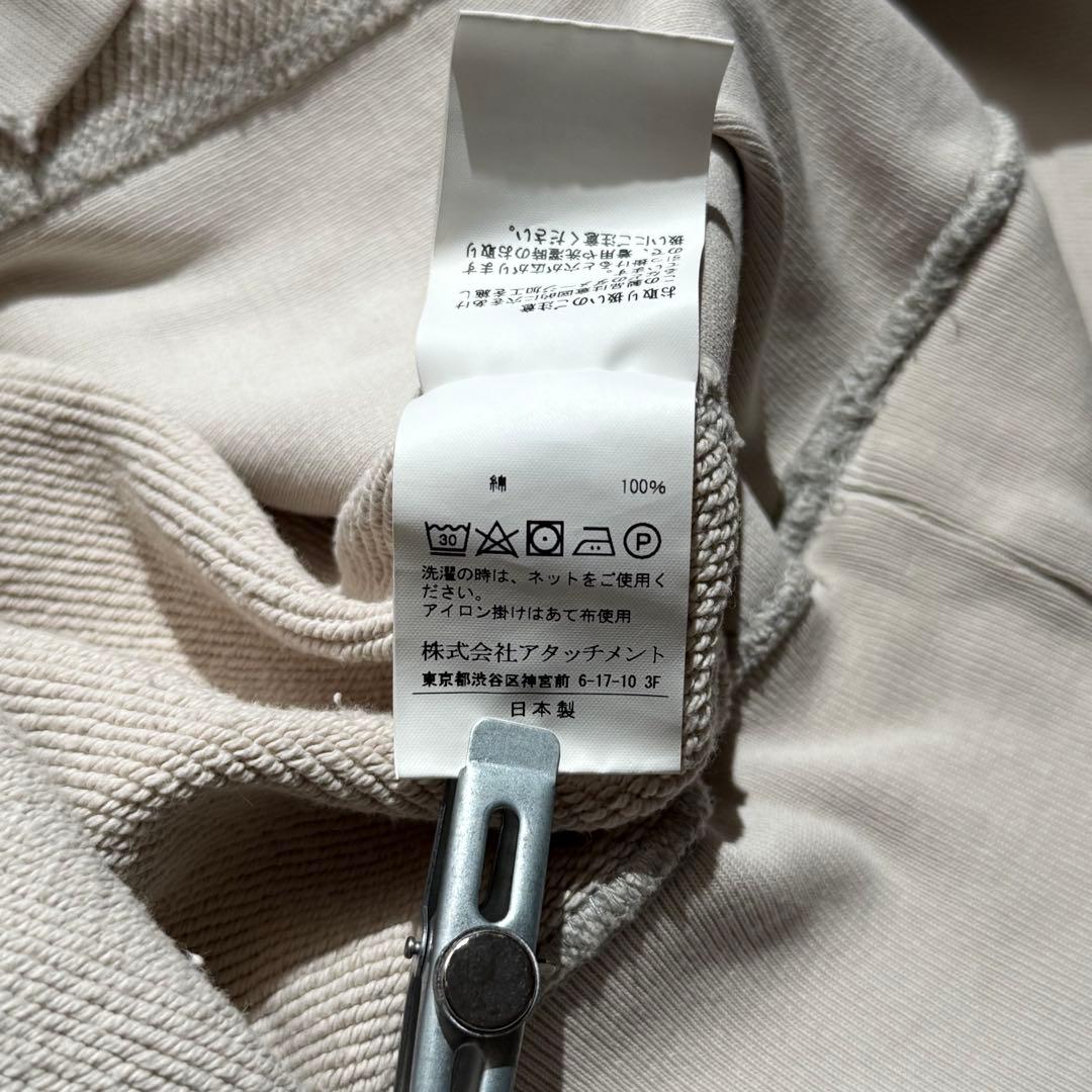 トップス KAZUYUKIKUMAGAI BIG SWEAT size3 GRAY