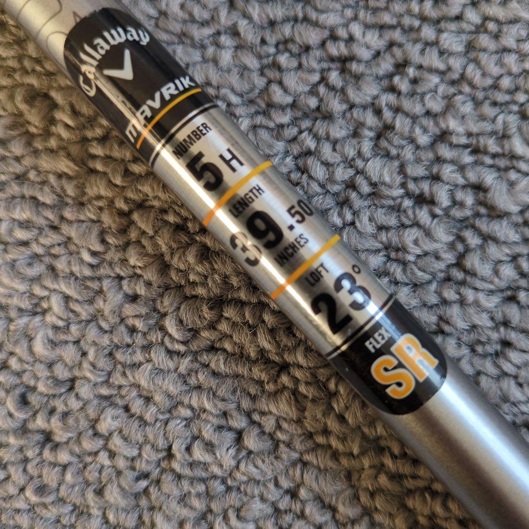 キャロウェイ、マーベリックユーティリティ　5番−23°