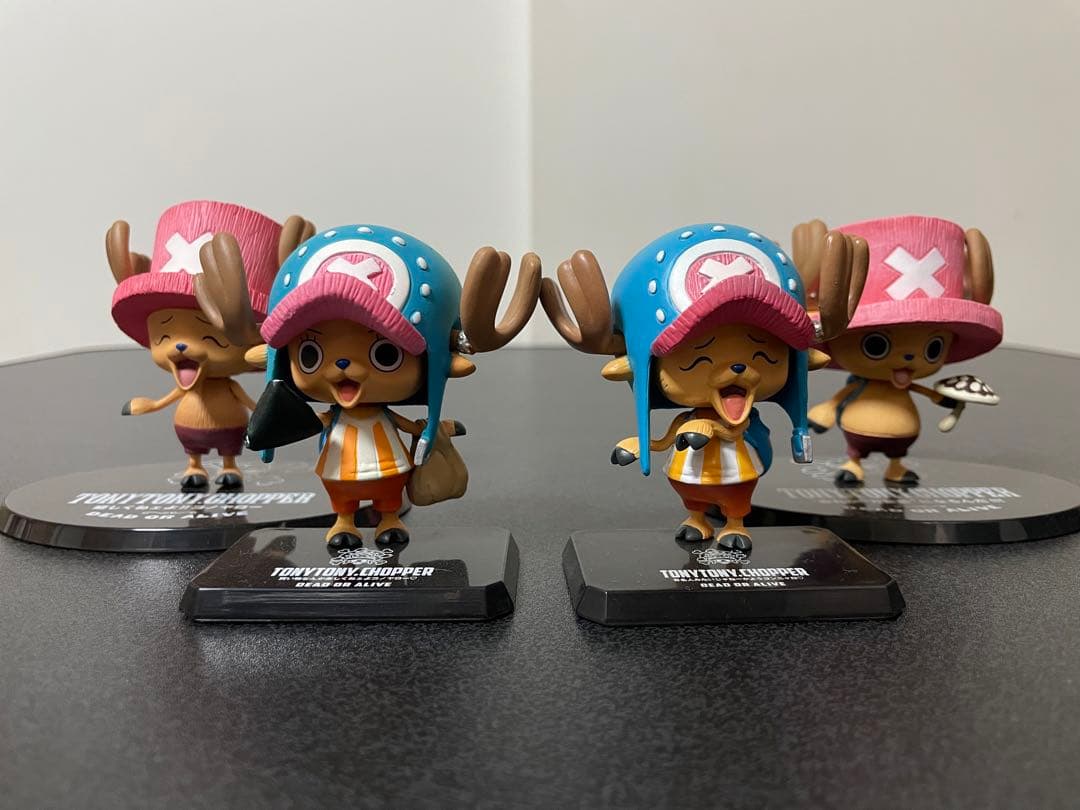 ワンピース トニートニー・チョッパー フィギュア 4体セット㉚