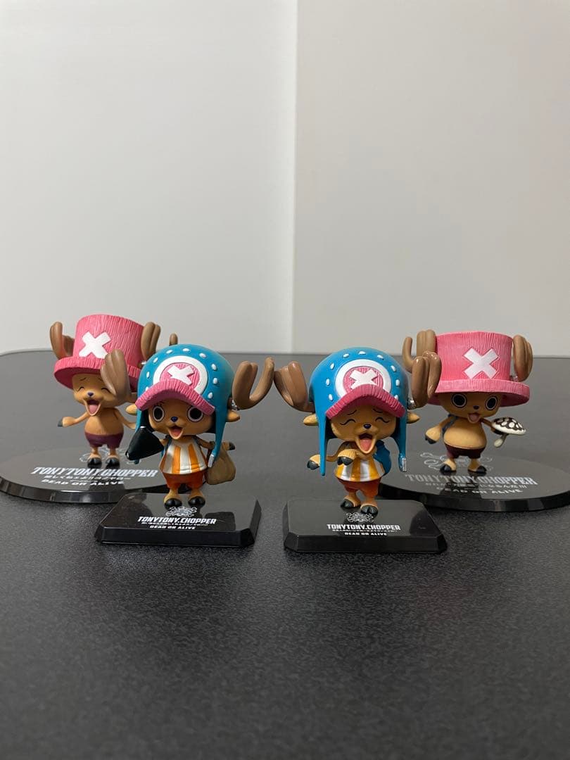 ワンピース トニートニー・チョッパー フィギュア 4体セット㉚