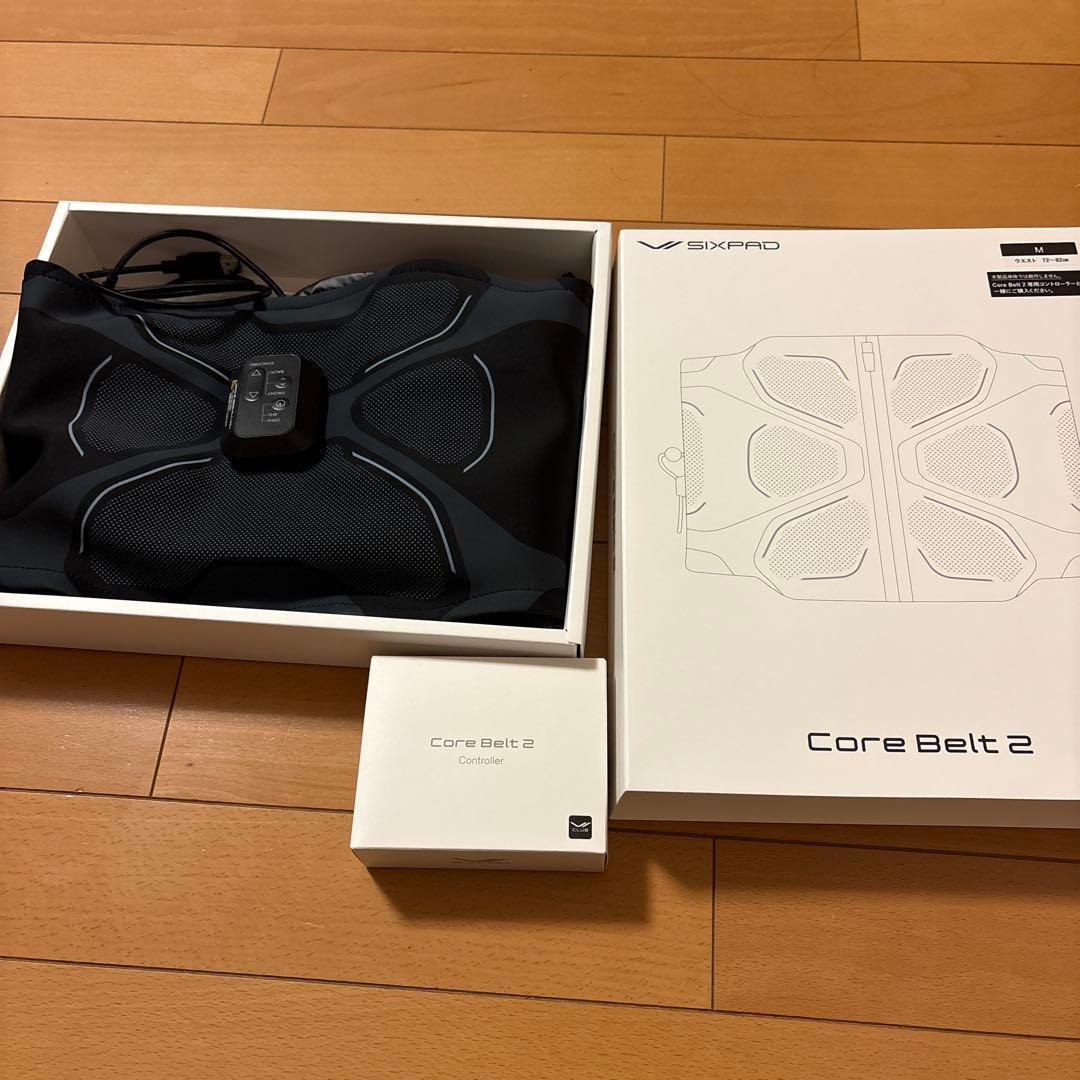 SIXPADコアベルト2 Ｍサイズ　コントローラー付き　箱あり　説明書あり