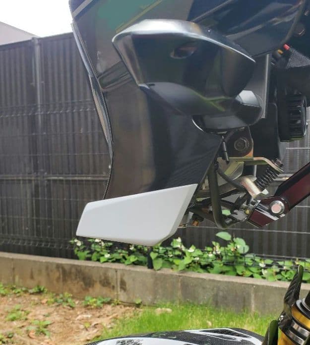 ZRX1200ダエグ用　Ver2　カウルスポイラー